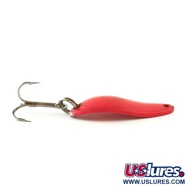 Luhr Jensen Krocodile Stubby UV Blizgė, Red UV Glow, 7g, UV-Glow, #6350