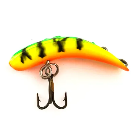 Yakima Bait FlatFish F4 UV Vobleris, Fire Tiger, 1.7g, UV, #6361