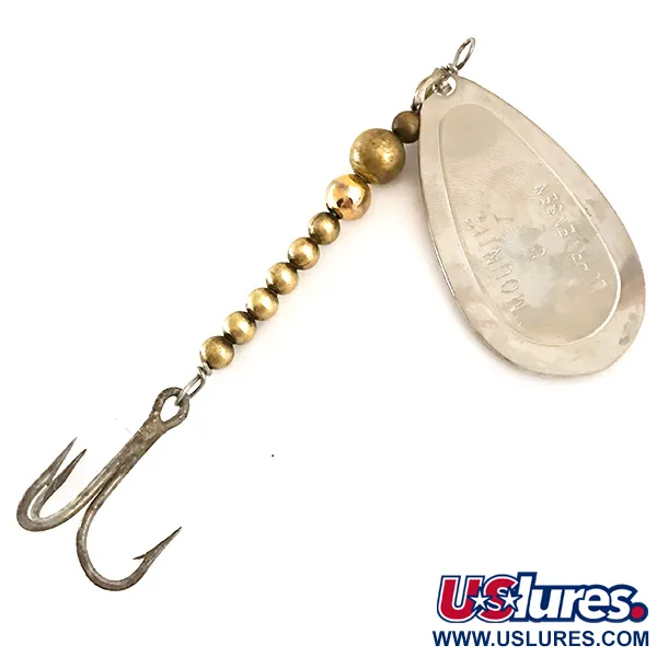 Luhr Jensen Mounti Sukrė, Žalvaris / Nikelis, 10g, Languotas Raštas, #6368