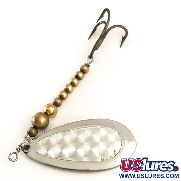 Luhr Jensen Mounti Sukrė, Žalvaris / Nikelis, 10g, Languotas Raštas, #6368