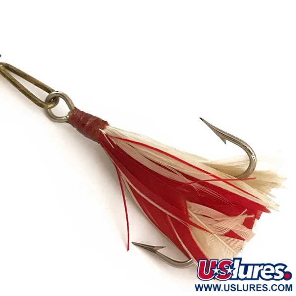 G.M. Skinner Willow leaf spoon, Varis/Raudona, 25g, Plunksnos, #6370