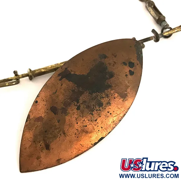 G.M. Skinner Willow leaf spoon, Varis/Raudona, 25g, Plunksnos, #6370