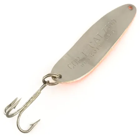 Blizgė Dardevle Cop-E-Cat 7300 Glow, Oranžinė/Kreminė, 10g, #6376