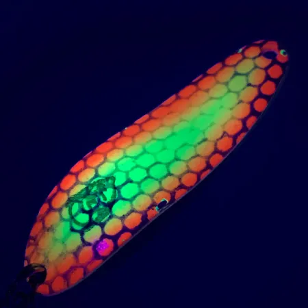 Dardevle Cop-E-Cat 7300 UV Blizgė, Geltona/Oranžinė, 10g, UV, #6377