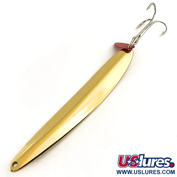 Bay de Noc Swedish Pimple Blizgė, Auksinė/Raudona, 40g, Korys, #6402