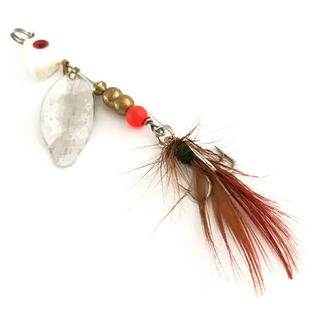 Mepps Lusox 1 Sukrė, Nikelis / Raudona, 10g, Galvutė, #6403