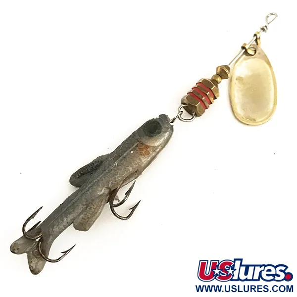 Mepps Comet Mino 1 Sukrė, Sidabrinė, 4,6g, Dvigubi kabliukai, #6406