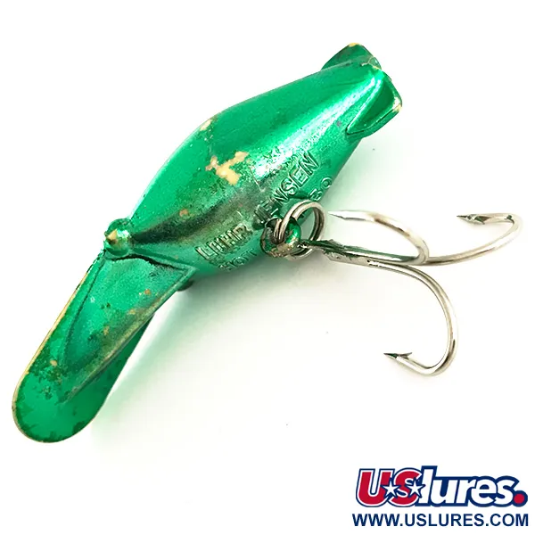 Luhr Jensen Hot Shot 30, 5 g, Green Metallic, Vobleris velkiavimui #6415