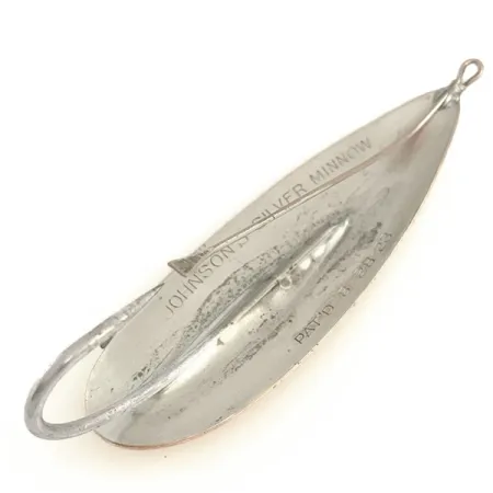 Johnson Silver Minnow Blizgė su apsauga, Varis/Sidabras, 28g, #6432