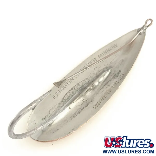 Johnson Silver Minnow Blizgė su apsauga, Varis/Sidabras, 28g, #6432