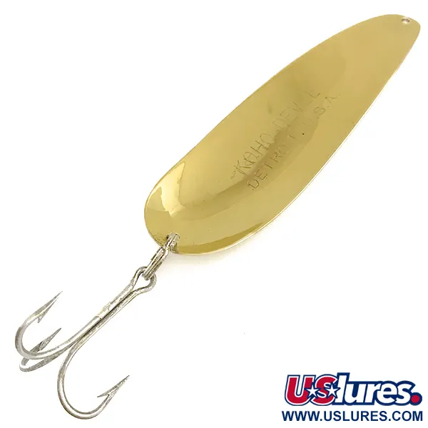 Dardevle Koho Devle Vartiklė, Aukso, 40g, Detroit žyma, #6433