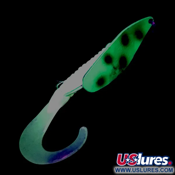 Mepps Timber Doodle 0 UV Vartiklė, Frog/Gold UV, 8g, UV švytėjimas, #6447