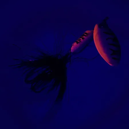 Yakima Bait Worden’s Original Rooster Tail UV Sukriukė, Rainbow Perch, 2,6g, UV, #6451