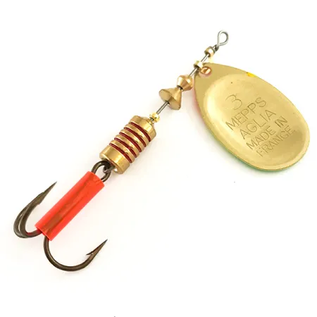 Mepps Aglia 3 Fluo UV Sukrė, Fluo Tiger, 7g, UV efektas, #6456