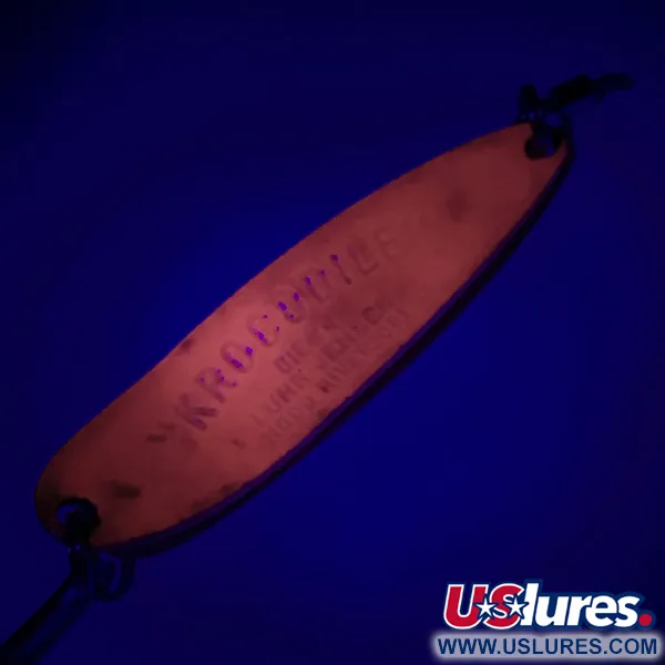 Luhr Jensen Krocodile Die #4 Blizgė, Raudona / Holograma, 14g, #6468