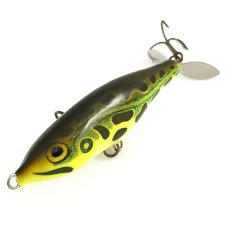 RAPALA Skitter Prop Masalas su propeleriu, Lime Frog, 8g, Balsa, #6480
