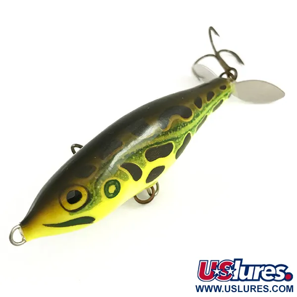 RAPALA Skitter Prop Masalas su propeleriu, Lime Frog, 8g, Balsa, #6480