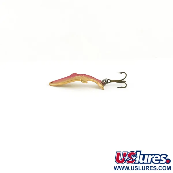 Acme Phoebe Blizgė, Auksinė / Raudona, 2.5g, Žvynų raštas, #6496