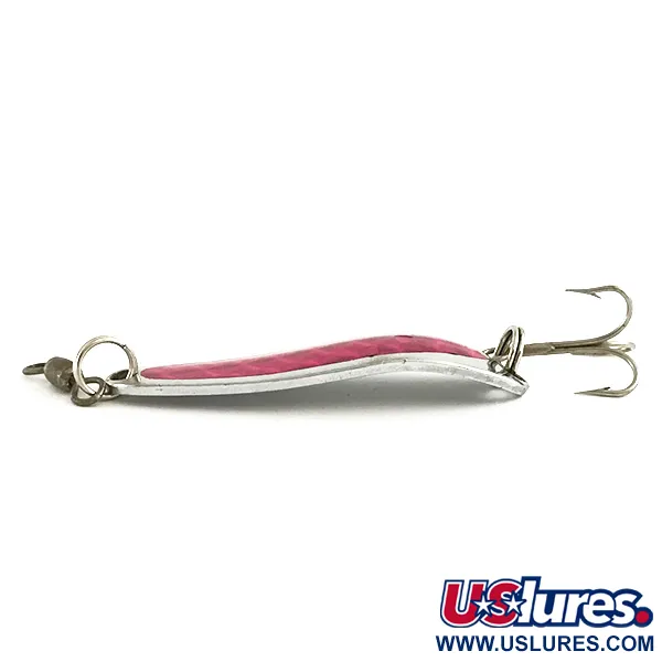 Luhr Jensen Krocodile Die #3 Blizgė, Nikelis / Raudona, 10g, #6505