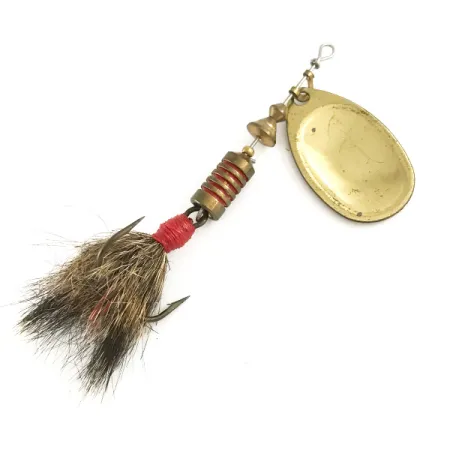 Mepps Aglia 3 dressed Sukriukė, Auksinė / Raudona, 7,3g, Voverės uodega, #6509