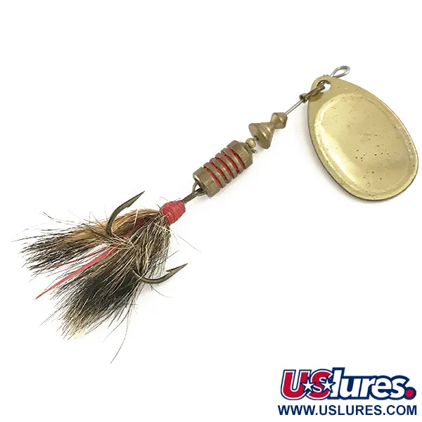 Mepps Aglia 3 Sukrė, Auksinė, 7,3g, Voverės uodega, #6510