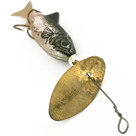 Renosky Sonic Swing Minnow Sukrė, Žalvaris/Upėtakis, 6g, #6515