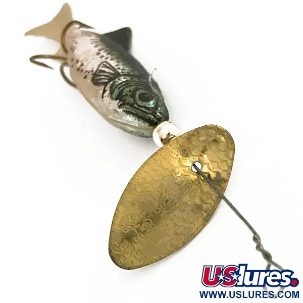 Renosky Sonic Swing Minnow Sukrė, Žalvaris/Upėtakis, 6g, #6515