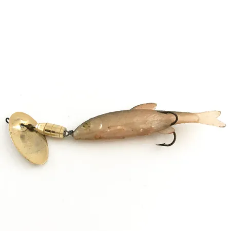 Panther Martin 4 Double Trouble Sukriukė, Auksinė, 5g, Guminukas, #6516