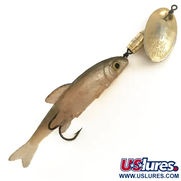 Panther Martin 4 Double Trouble Sukriukė, Auksinė, 5g, Guminukas, #6516