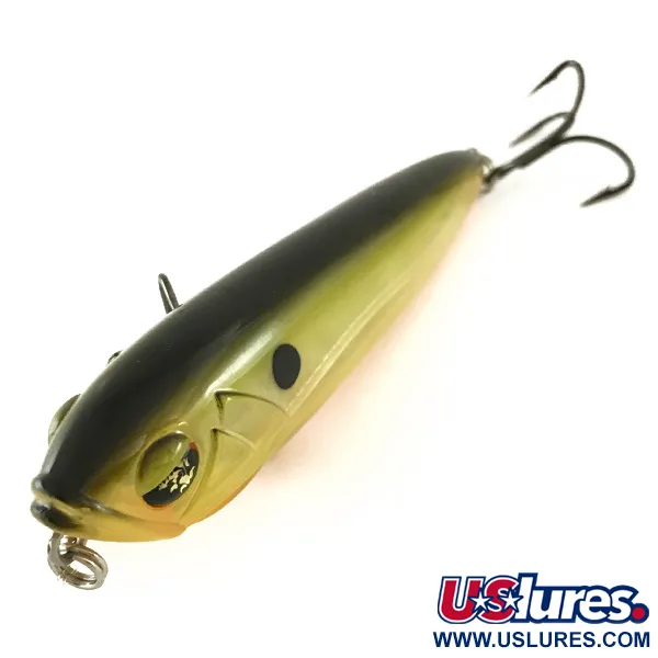 Gary Yamamoto Tate' Pencil Paviršinis, Alyvinė-Auksinė, 10g, #6524