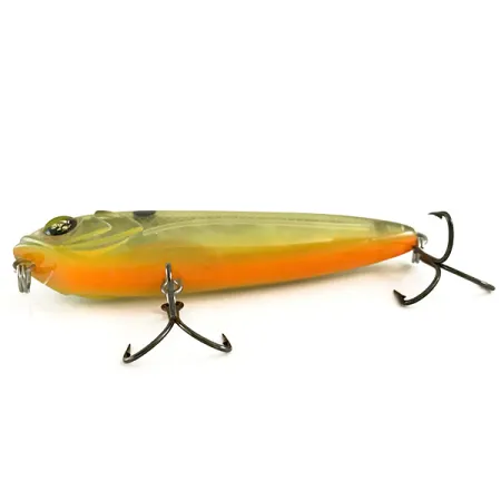 Gary Yamamoto Tate' Pencil Paviršinis, Alyvinė-Auksinė, 10g, #6524