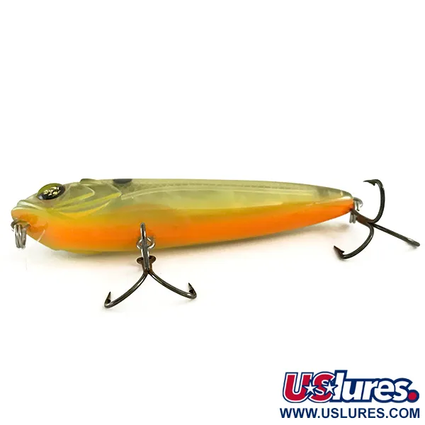 Gary Yamamoto Tate' Pencil Paviršinis, Alyvinė-Auksinė, 10g, #6524