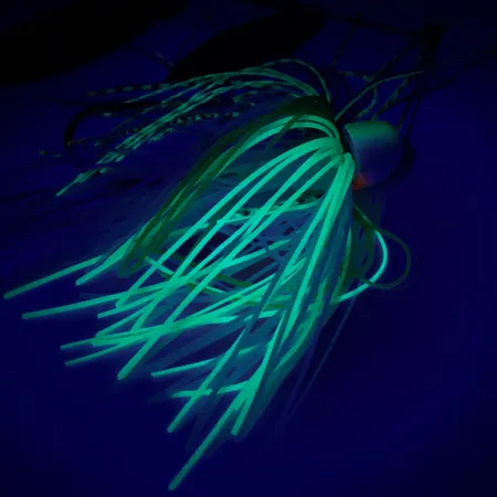 Strike King KVD Spinnerbait, Geltona/Balta/Pilka, 18g, Glow, #6531