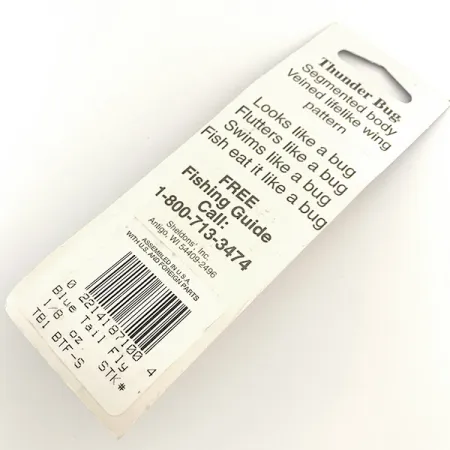 Mepps Thunder Bug Sukrė, Auksinė / Mėlyna, 4g, Gysloti Sparnai, #6535