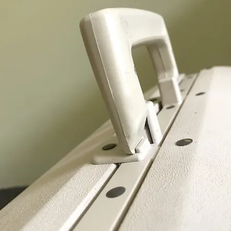 Plano 8600 Vintage Žvejybos Dėžė, Balta/Pilka, 6 Lentynos, #6574