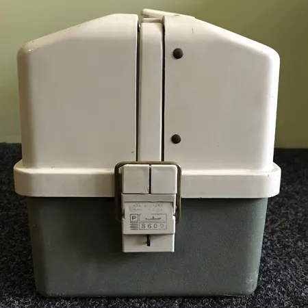 Plano 8600 Vintage Žvejybos Dėžė, Balta/Pilka, 6 Lentynos, #6574