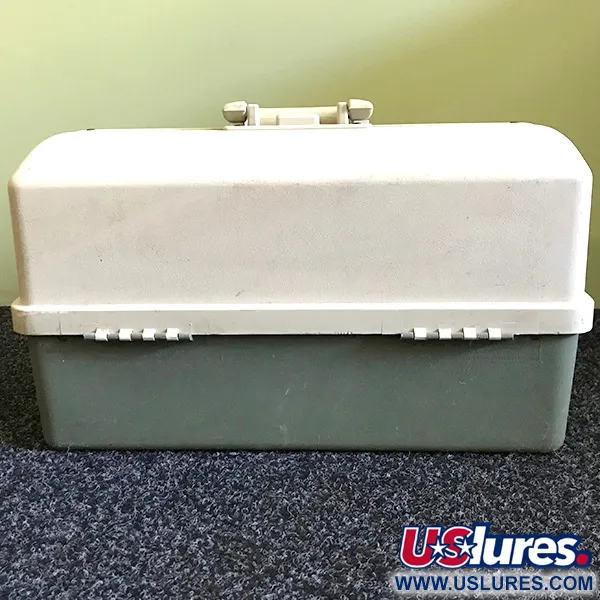 Plano 8600 Vintage Žvejybos Dėžė, Balta/Pilka, 6 Lentynos, #6574