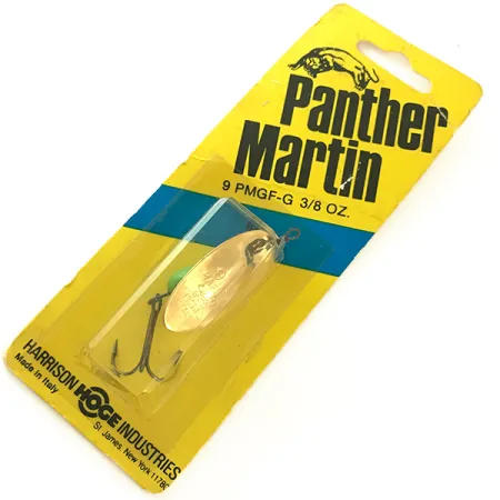 Panther Martin 9 Sukriukė, Aukso, 10.6g, In-Line lapelis, #9 PMGF-G