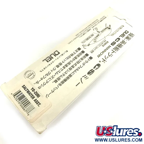 Yo-Zuri Duel CS Minnow Skęstantis, Sidabras / Žalia, 18g, Barskutis, #6589