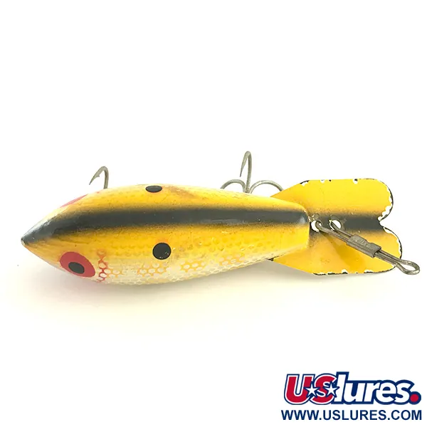 Bomber 400 series Vobleris, Gold Scale, 12,5g, Metalinis Liežuvis, #6590