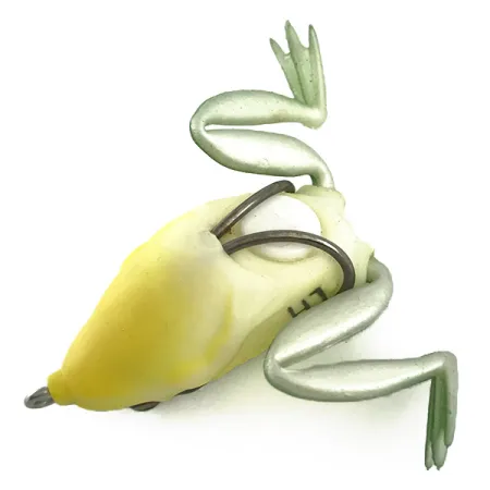 LunkerHunt Lunker Frog Nežolėjantis, Green / Yellow, 7g, #6591