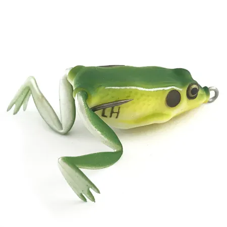 LunkerHunt Lunker Frog Nežolėjantis, Green / Yellow, 7g, #6591