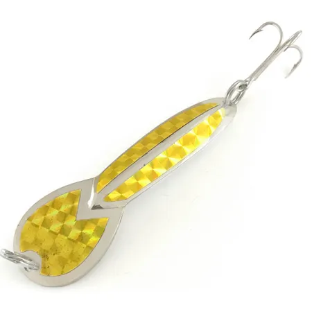 Glen Evans Loco 4 Blisgė, Nikelis/Auksinė Holo, 23g, Vintage, #6600