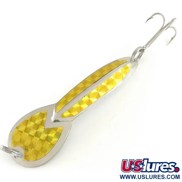 Glen Evans Loco 4 Blisgė, Nikelis/Auksinė Holo, 23g, Vintage, #6600