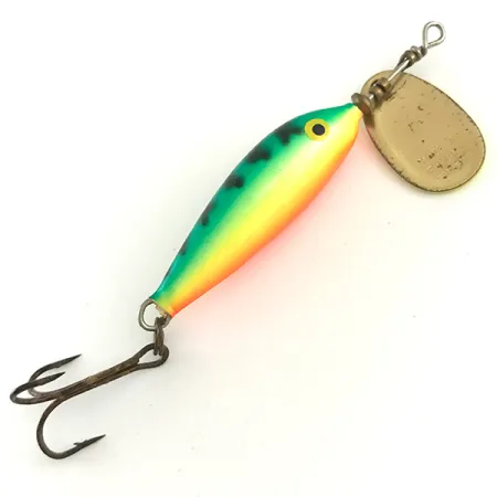 Blue Fox Vibrax Minnow Spin 1 UV Sukrė, Fire Tiger, 4g, UV, #6601