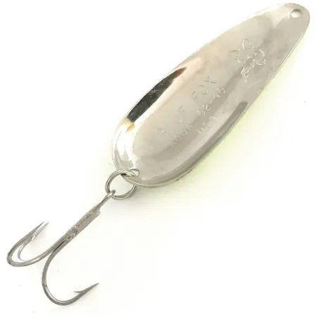 Blue Fox Aqua Spoon Blizgė, Five of Diamond, 14g, Glow, #6612