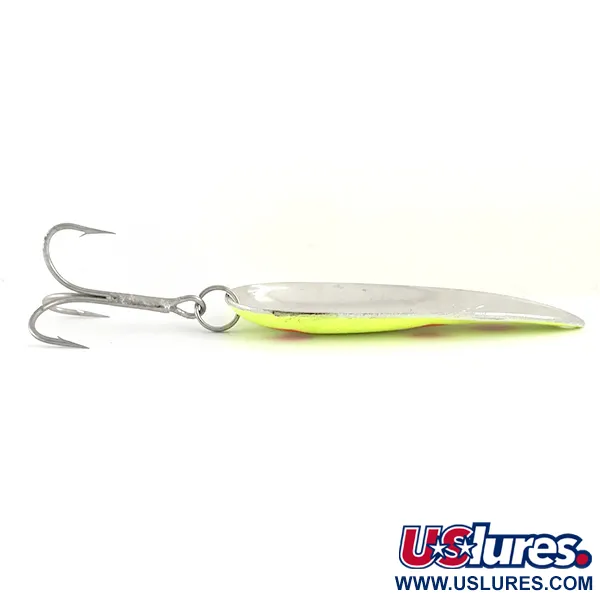 Blue Fox Aqua Spoon Blizgė, Five of Diamond, 14g, Glow, #6612