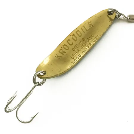 Luhr Jensen Krocodile Die #3 UV Blizgė, Fire Tiger, 10g, #6631