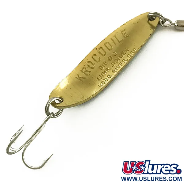 Luhr Jensen Krocodile Die #3 UV Blizgė, Fire Tiger, 10g, #6631