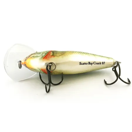 Rapala Scatter Rap Crank 07 vobleris, Ešerys, 15g, Scatter Lip, #6653